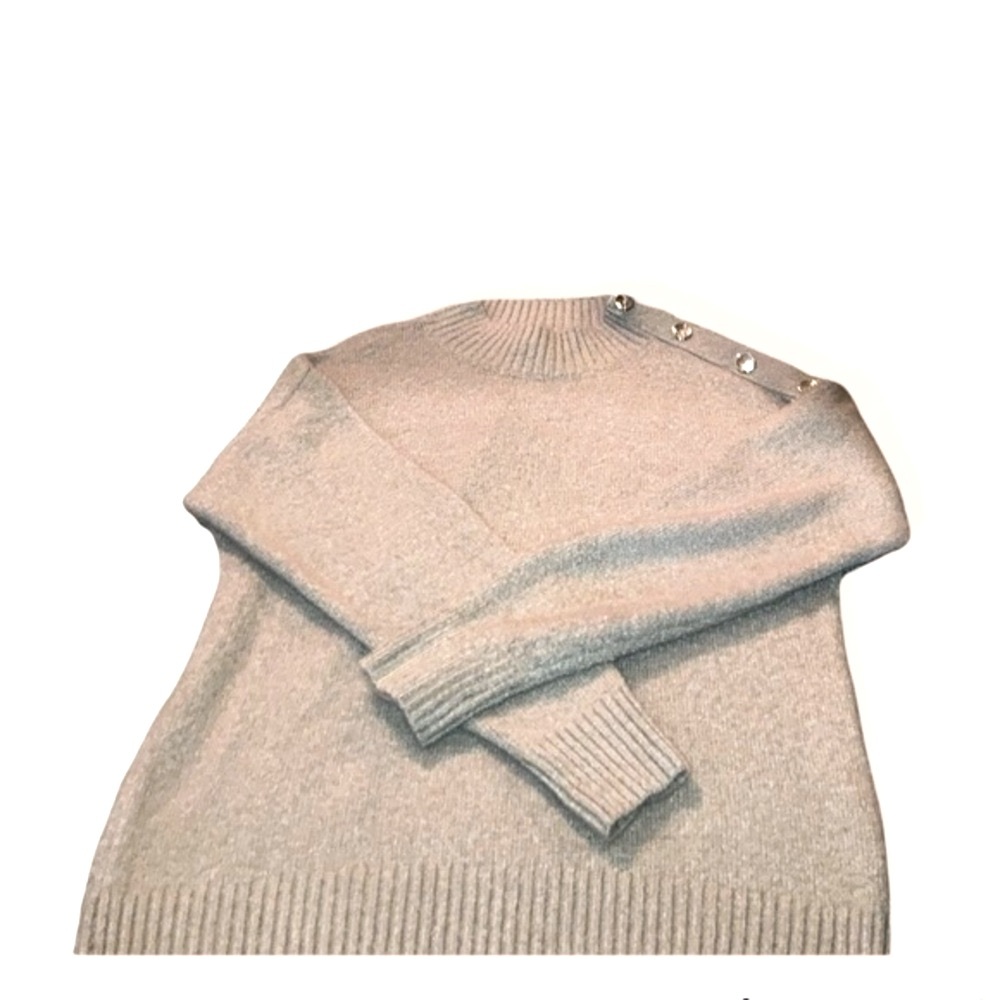 Love Story button shoulder Sweater size XL